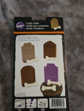 Wilton Tombstone Chocolate Candy Mold Set
